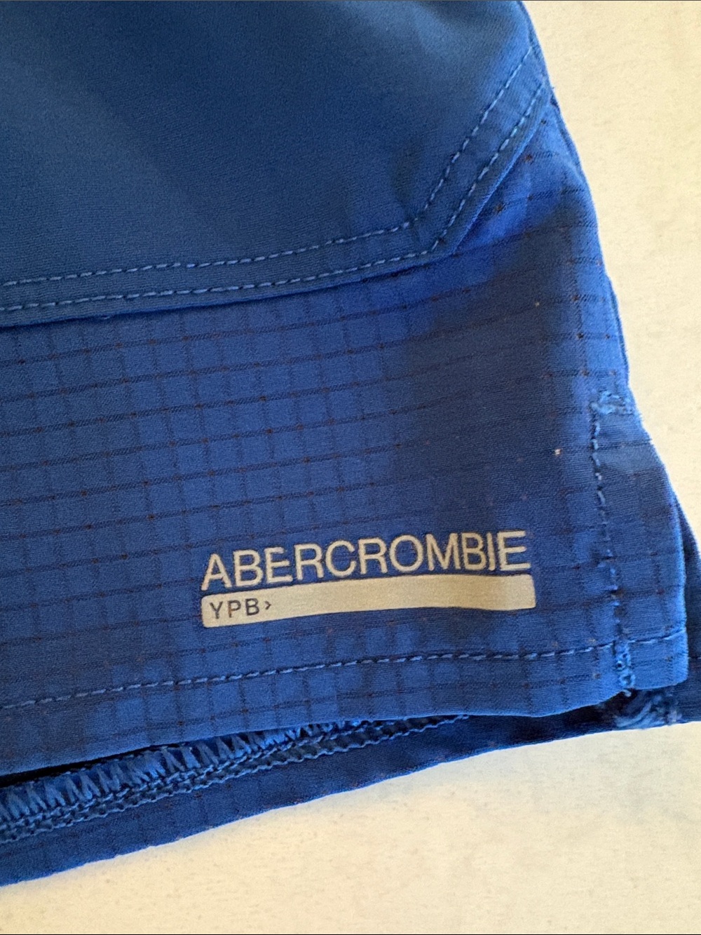 Abercrombie & Fitch Boy’s Royal Blue Athletic Shorts - Picture 2 of 3